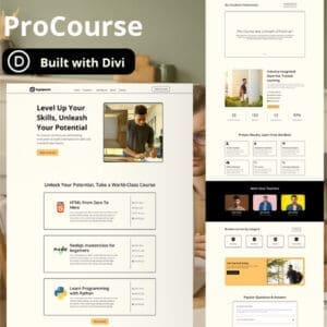 ProCourse-divi layout-thmb Image